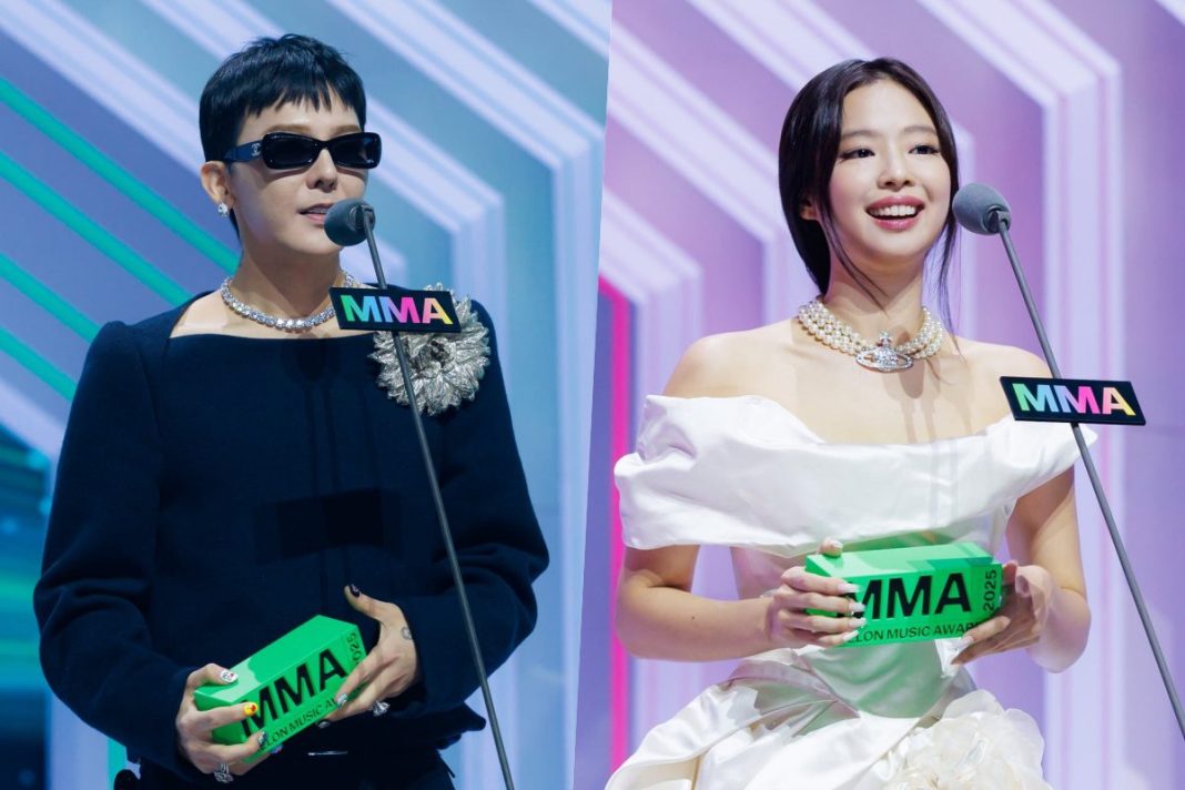 MMA 2025: G-Dragon гурван Daesang авч, Женни том шагналаар үдшийг хаалаа