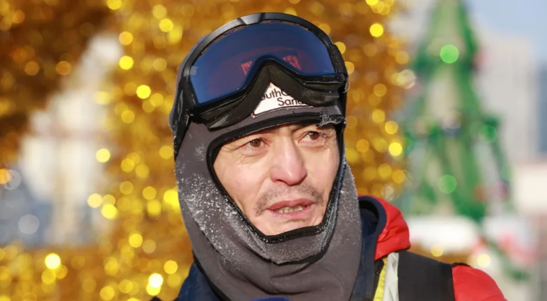 МУГТ Б.Цэвээндаш 1600 км-ийн ганцаарчилсан гүйлтээ Сүхбаатарын талбайгаас эхлүүлэв