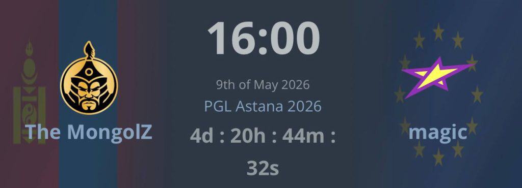 The MongolZ PGL Astana 2026-д magic-ийн эсрэг хариуцлагатай тулаанд гарна 1 The MongolZ PGL Astana 2026-д magic-ийн эсрэг хариуцлагатай тулаанд гарна