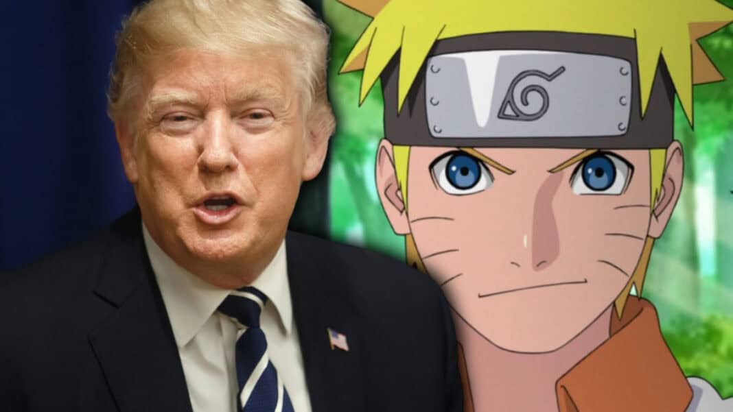 Трамп өөрийгөө Naruto болгосон бичлэг нийтэлж, цахим орчныг шуугиулав