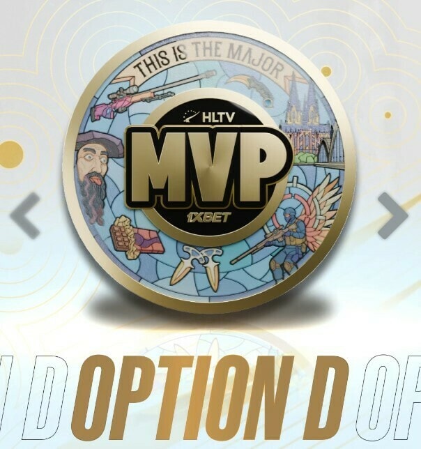 HLTV IEM Cologne Major-ийн MVP медалийг танилцууллаа 4 1xBet-тэй хамт бүтээсэн IEM Cologne Major 2026 тэмцээний ялагч HLTV MVP медалийн D хувилбар