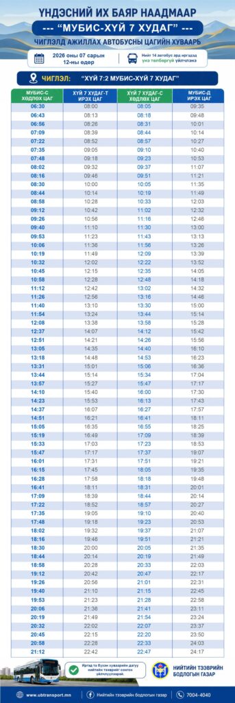 Наадмын өдрүүдэд 959 автобус иргэдэд үйлчилнэ 5 Наадмын өдрүүдэд 959 автобус иргэдэд үйлчилнэ