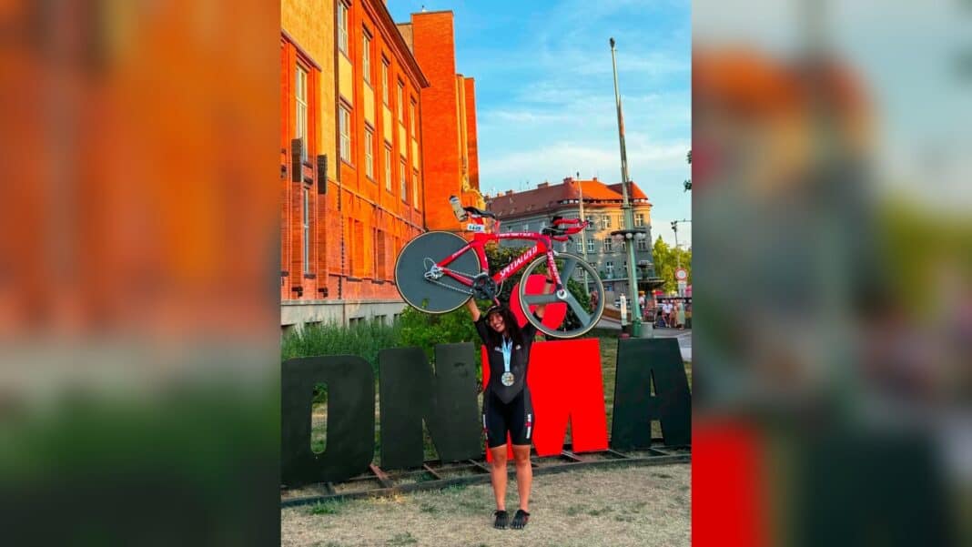 Монголын анхны эмэгтэй Ironman 70.3 тамирчин Чехэд түүх бүтээлээ